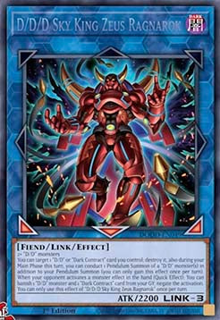D/D/D Sky King Zeus Ragnarok (V.1 - Secret Rare)