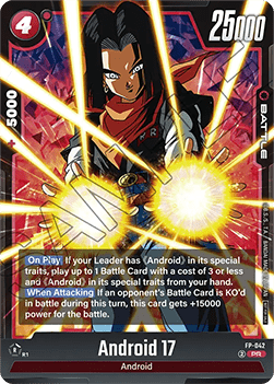 Android 17 (FP-042) [Fusion World] (V.1 - Promo)