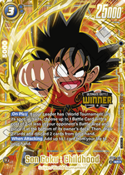 Son Goku : Childhood (SB01-018) [Fusion World] (V.1 - Super Rare)