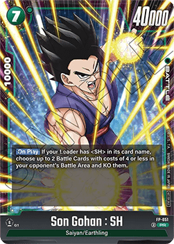 Son Gohan : SH (FP-051) [Fusion World] (V.1 - Promo)