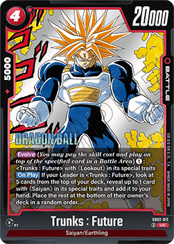 Trunks : Future (SB02-011) [Fusion World]