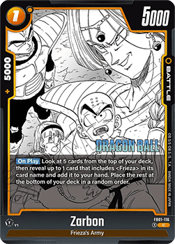 Zarbon (FB01-116) [Fusion World]