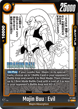 Majin Buu : Evil (FP-060) [Fusion World] (V.1 - Promo)