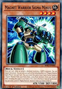 Magnet Warrior Sigma Minus