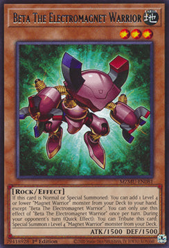 Beta The Electromagnet Warrior