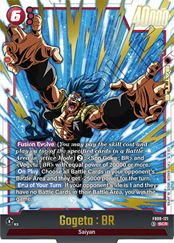 Gogeta : BR (FB09-121) [Fusion World] (V.1 - Secret Rare)