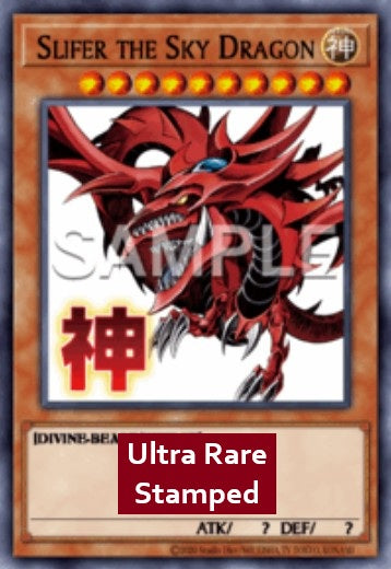 Slifer the Sky Dragon (V.1 - Ultra Rare)