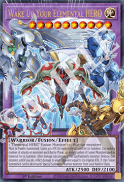 Wake Up Your Elemental HERO (V.1 - Ultra Rare)