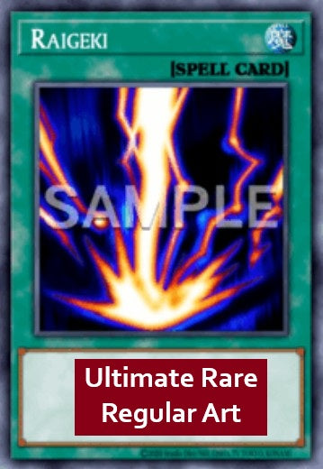 Raigeki (V.8 - Ultimate Rare)