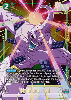 Majin Buu : Evil (ST01-031) [Fusion World] (V.2 - Alternate Art)
