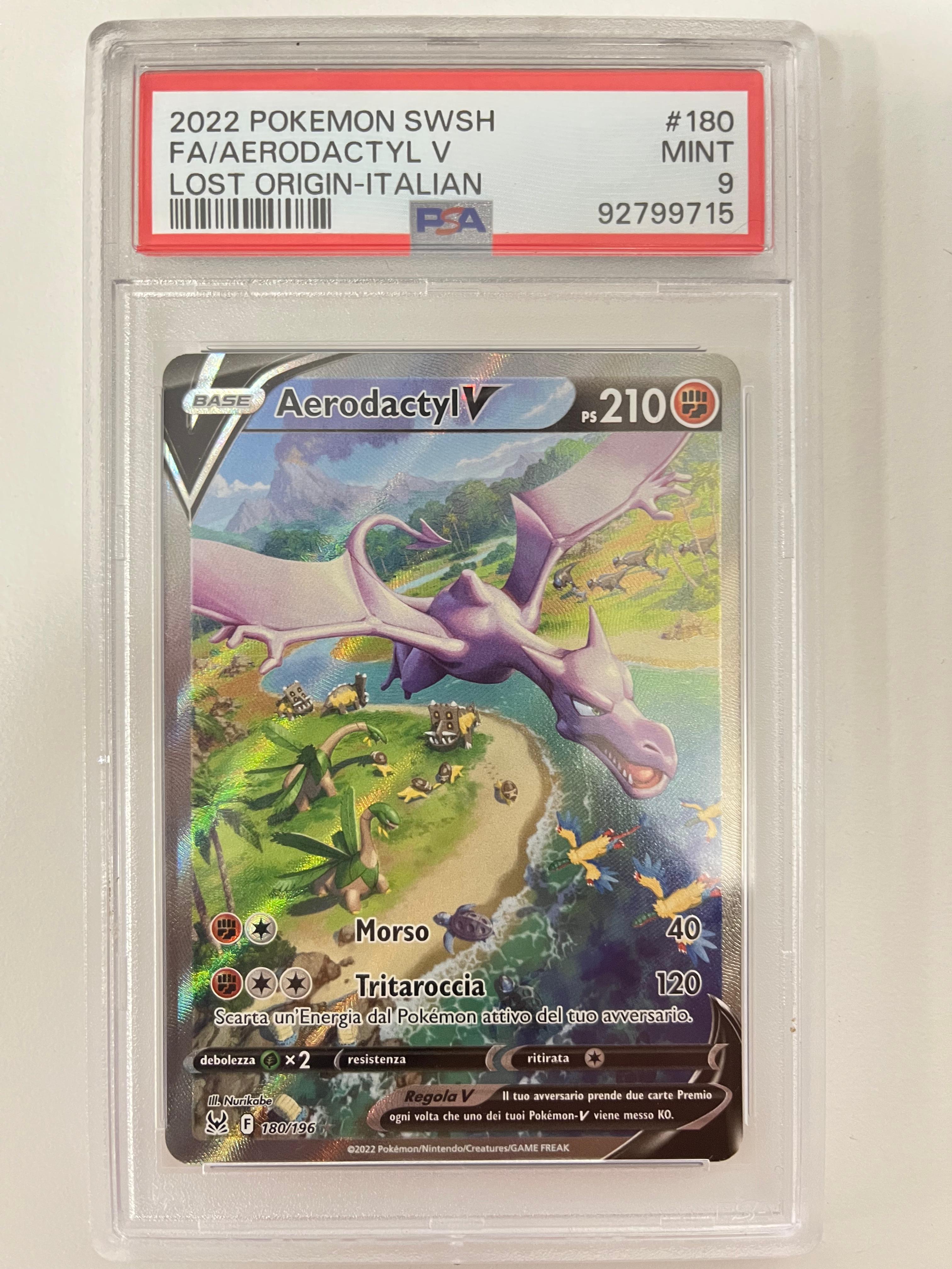 Aerodactyl V Origine Perduta ITA PSA 9