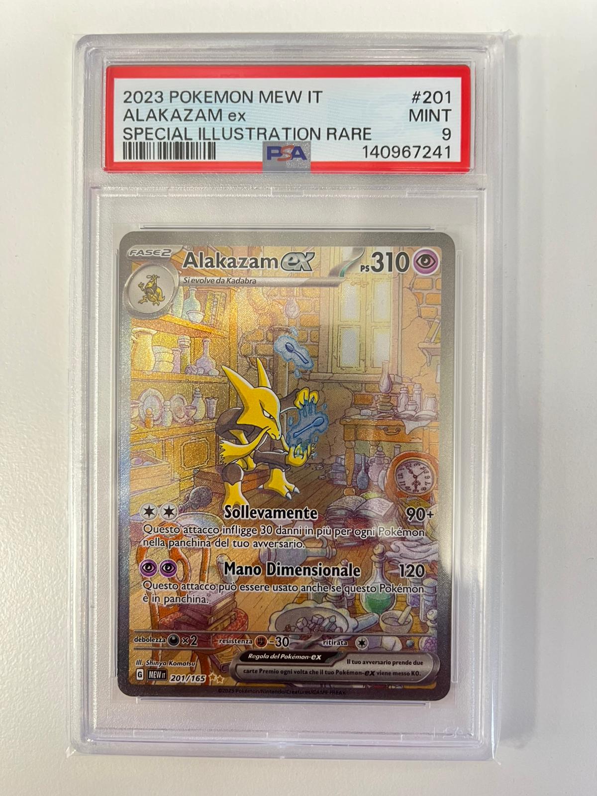 Alakazam Ex 151 ITA PSA 9