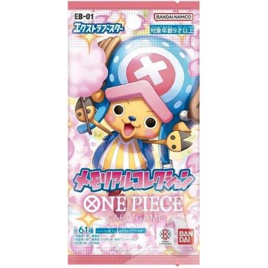 Busta Singola (Booster Pack) di Extra Booster EB-01 Memorial Collection (JAP)