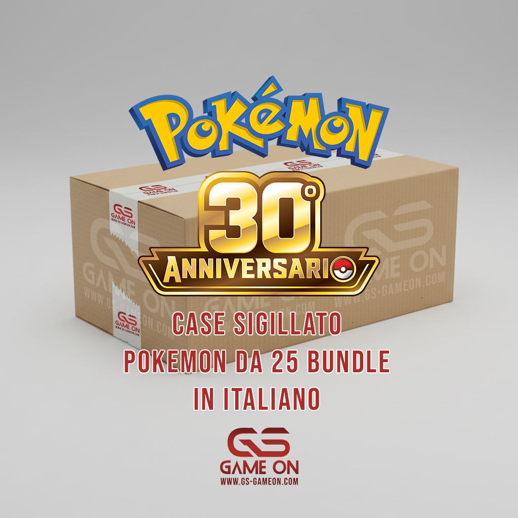 30° Anniversario: Case Sigillato 25x Booster Bundle (ITA)