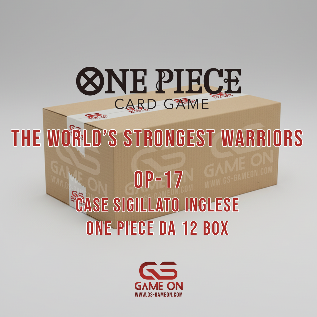 OP-17 The World’s Strongest Warriors - Case Sigillato 12 Booster Box (ENG)
