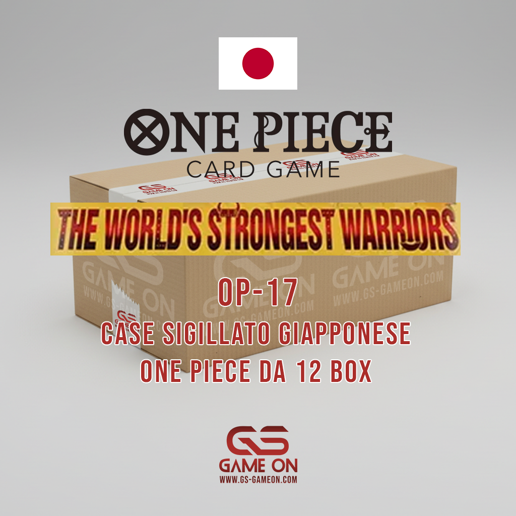 OP-17 The World’s Strongest Warriors - Case Sigillato 12 Booster Box (JAP)