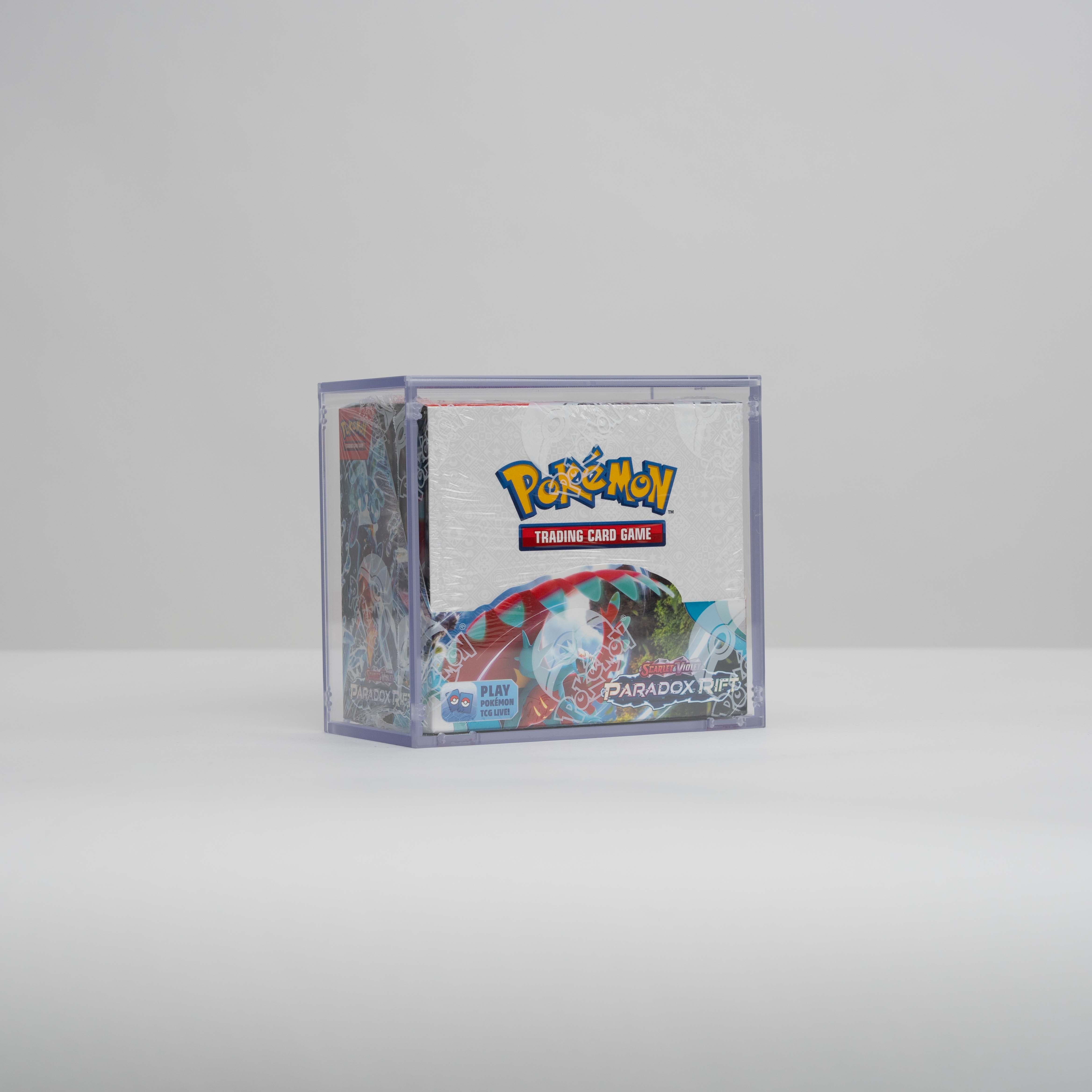 Case Protettivo in Plexiglass per Box Pokémon da 36 Buste