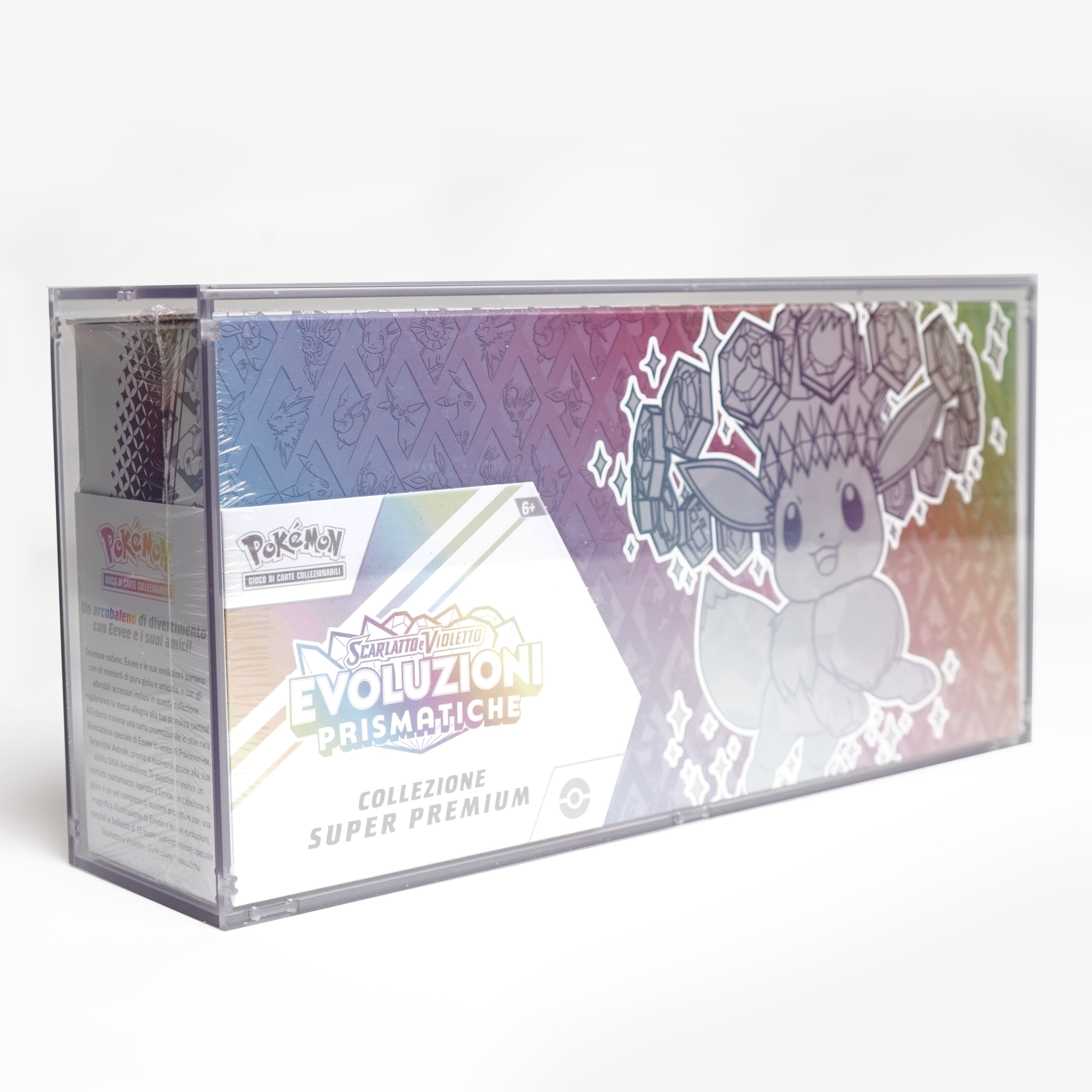 Case Protettivo in Plexiglass per Super Premium Collection Evoluzioni Prismatiche