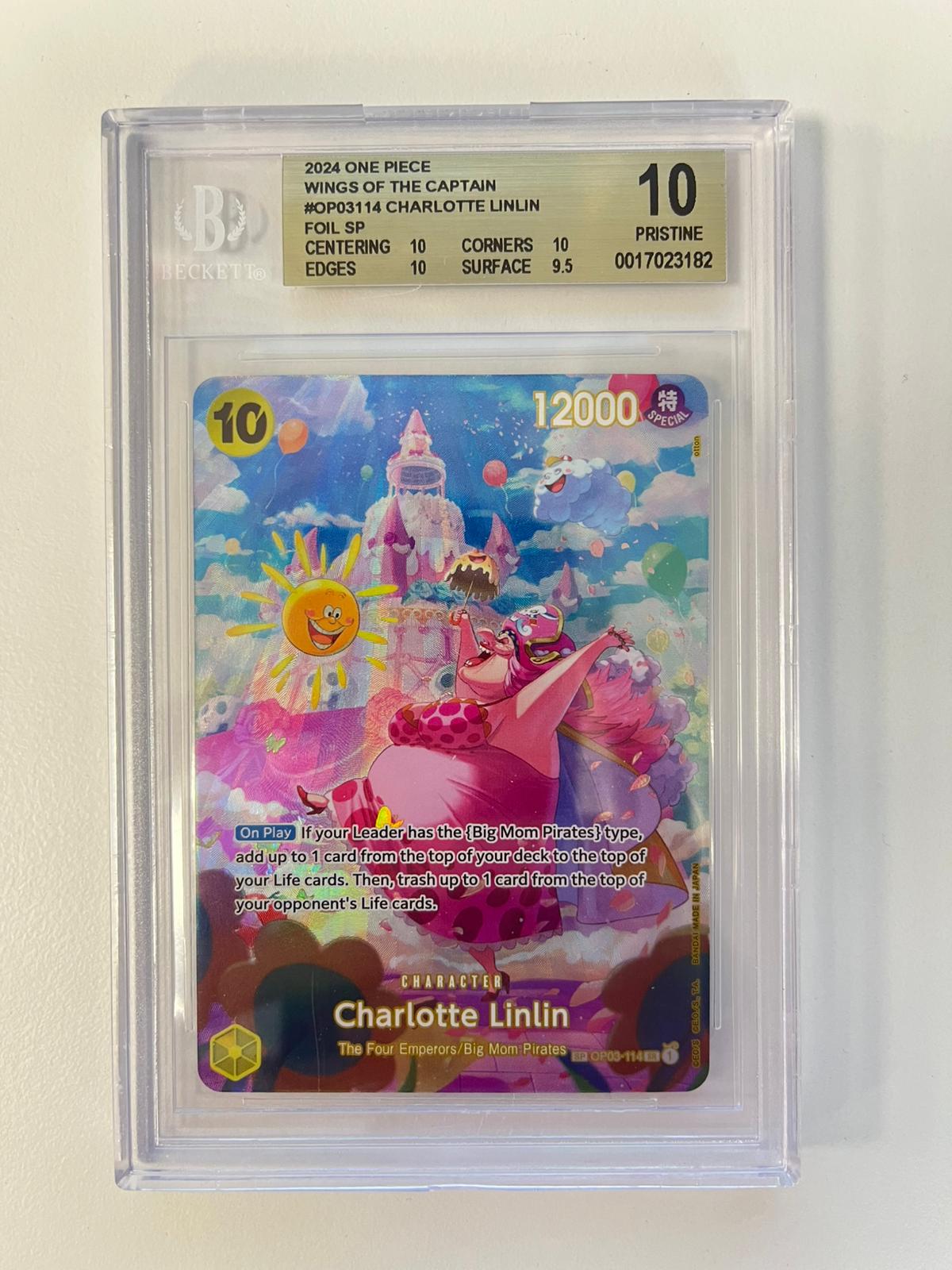 Charlotte Linlin Special Rare OP03-114 ENG BGS 10