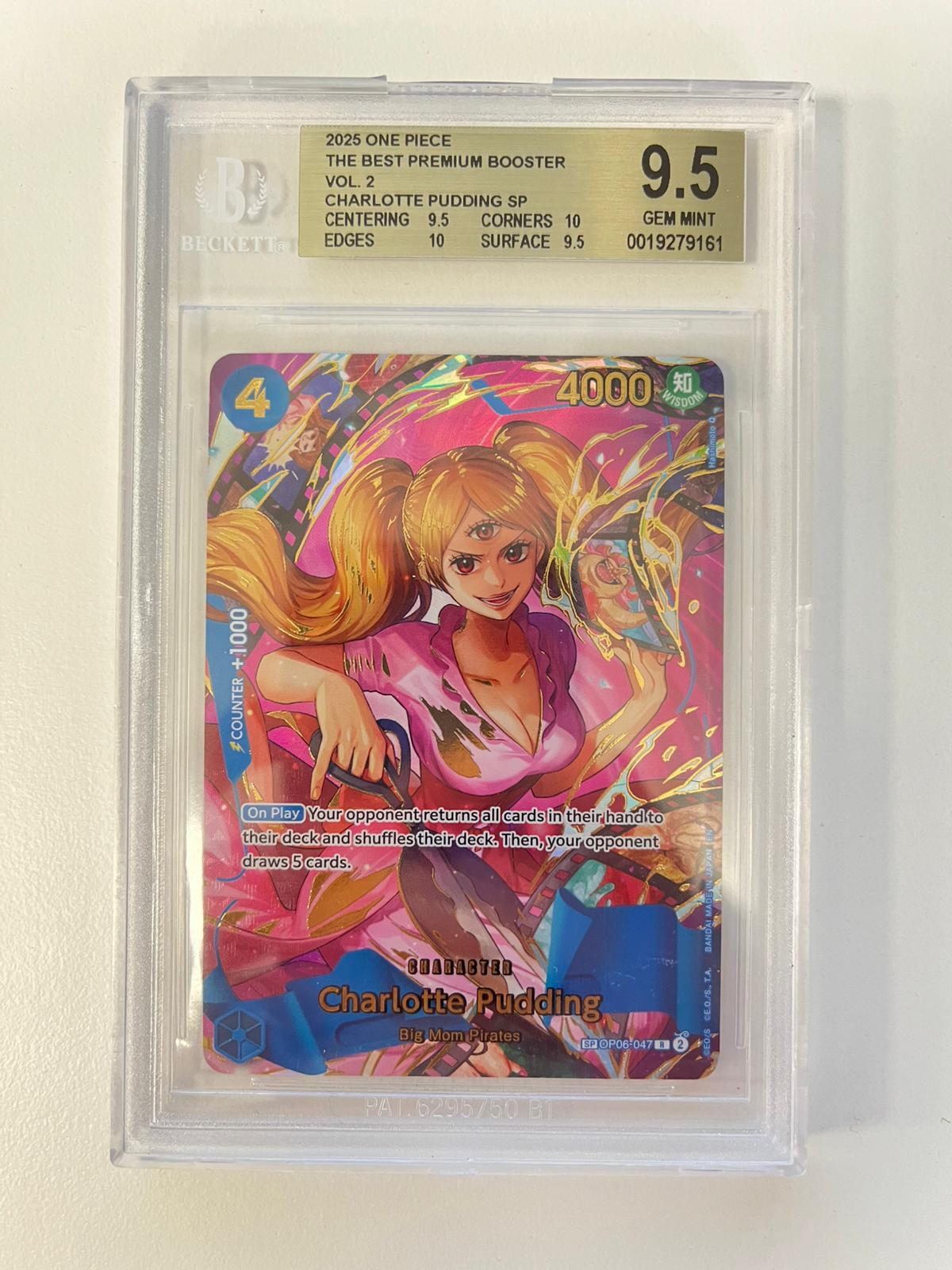 Charlotte Pudding Special Rare OP06-047 ENG BGS 9.5