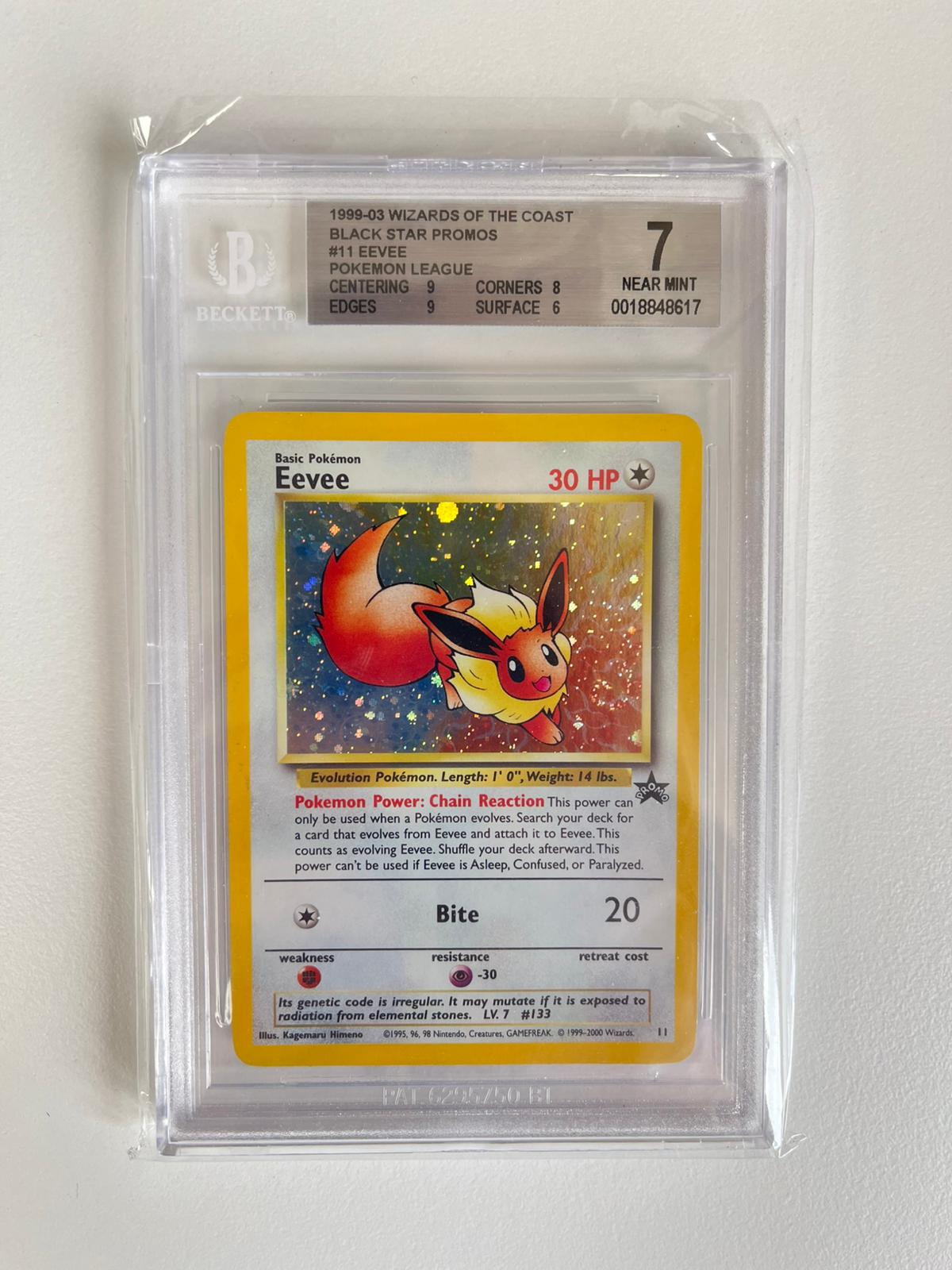 Eevee Black Star Promo  ENG BGS 7