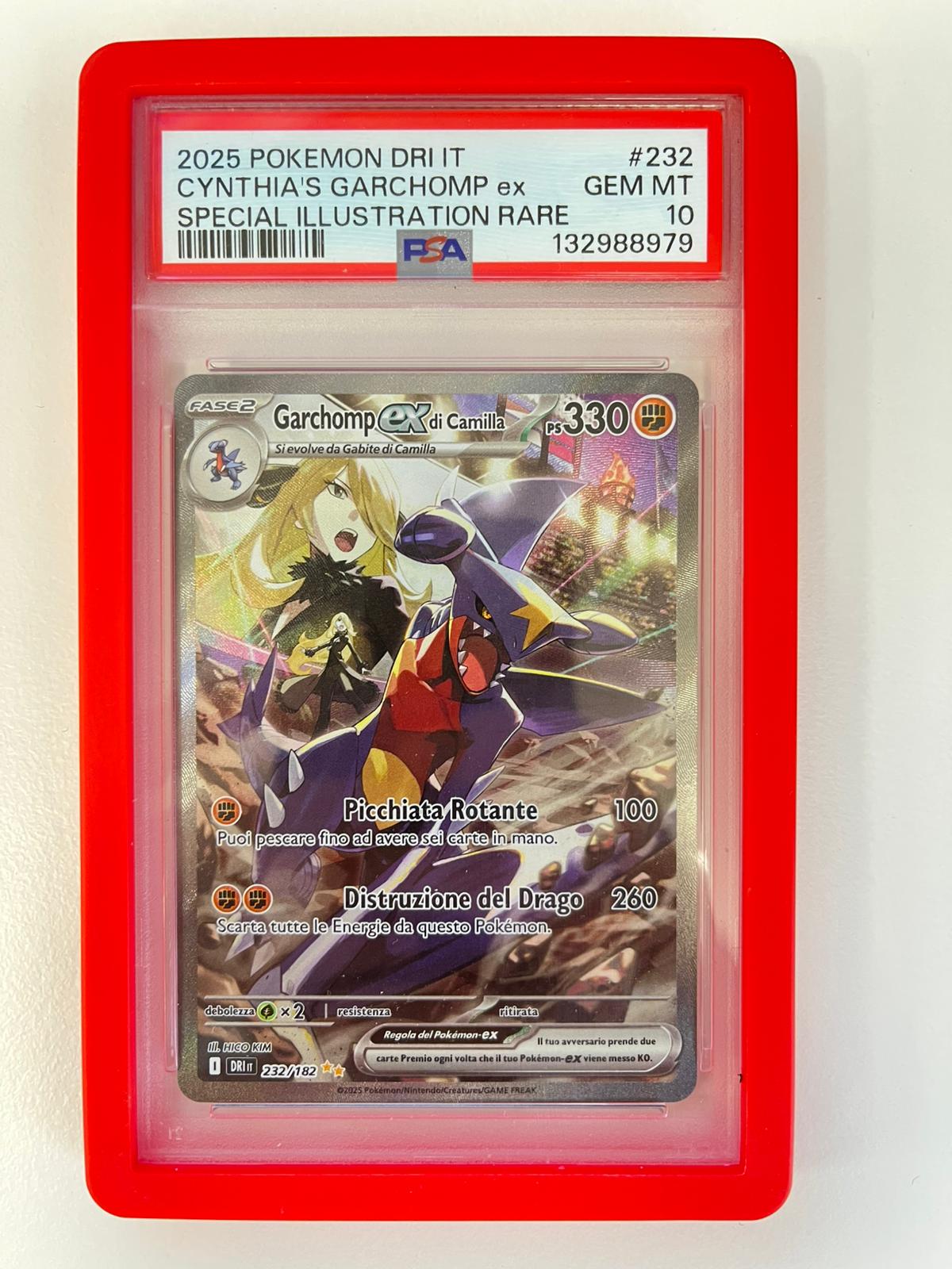 Garchomp EX di Camilla Rivali Predestinati ITA PSA 10