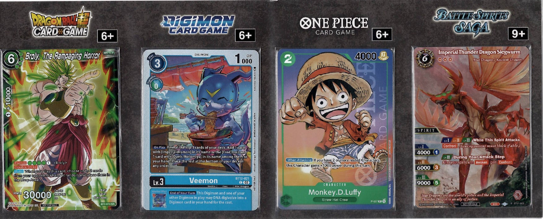 Gen Con 2023 BANDAI Promo Sheet