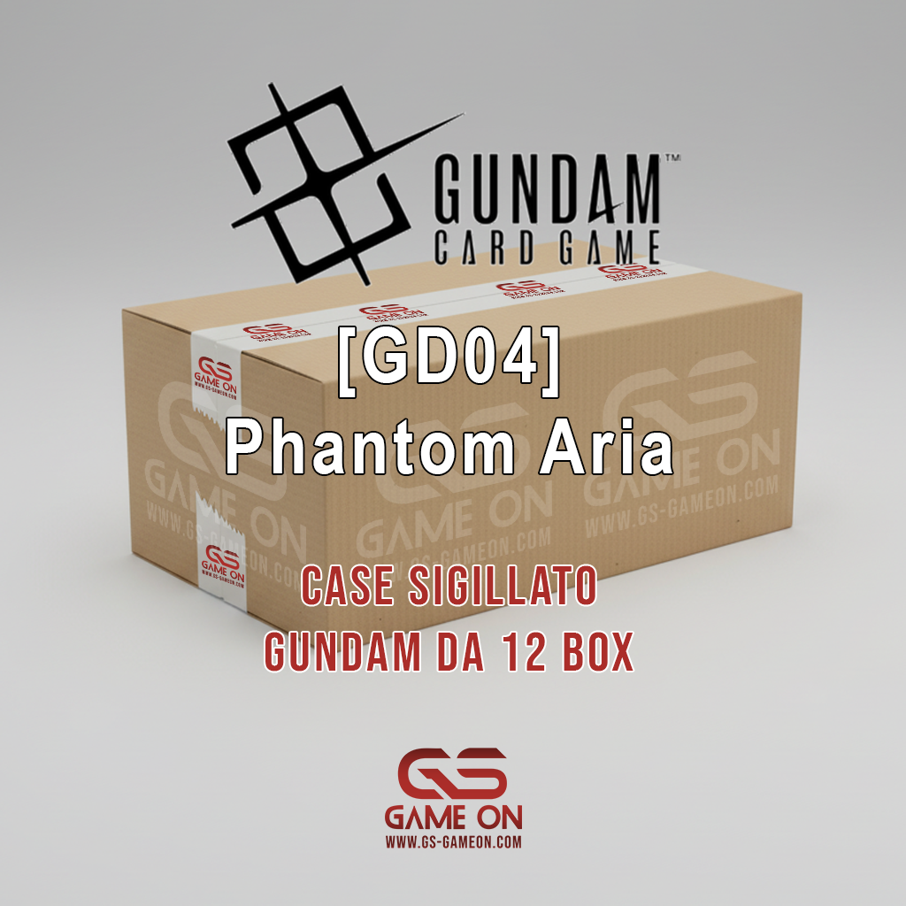 Gundam Card Game: Phantom Aria [GD04] Case 12x Booster Box 24 Buste (ENG)