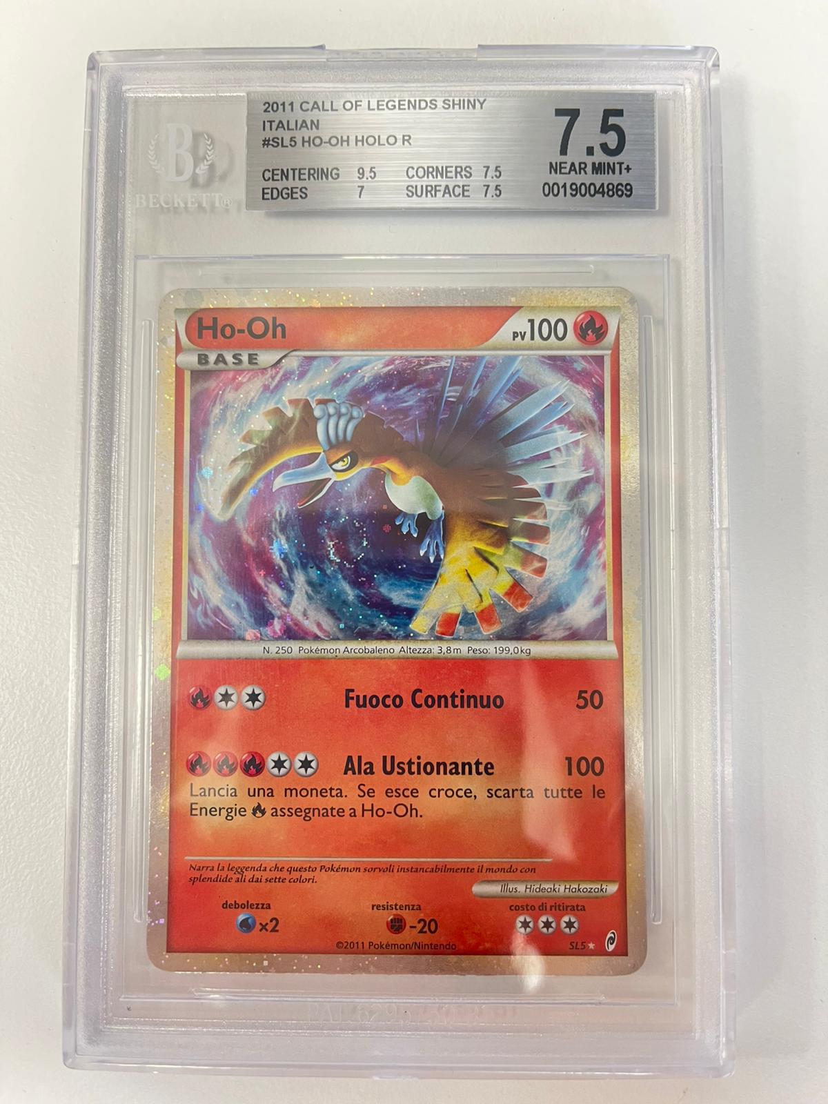 Ho-oh Richiamo delle Leggende ITA BGS 7.5