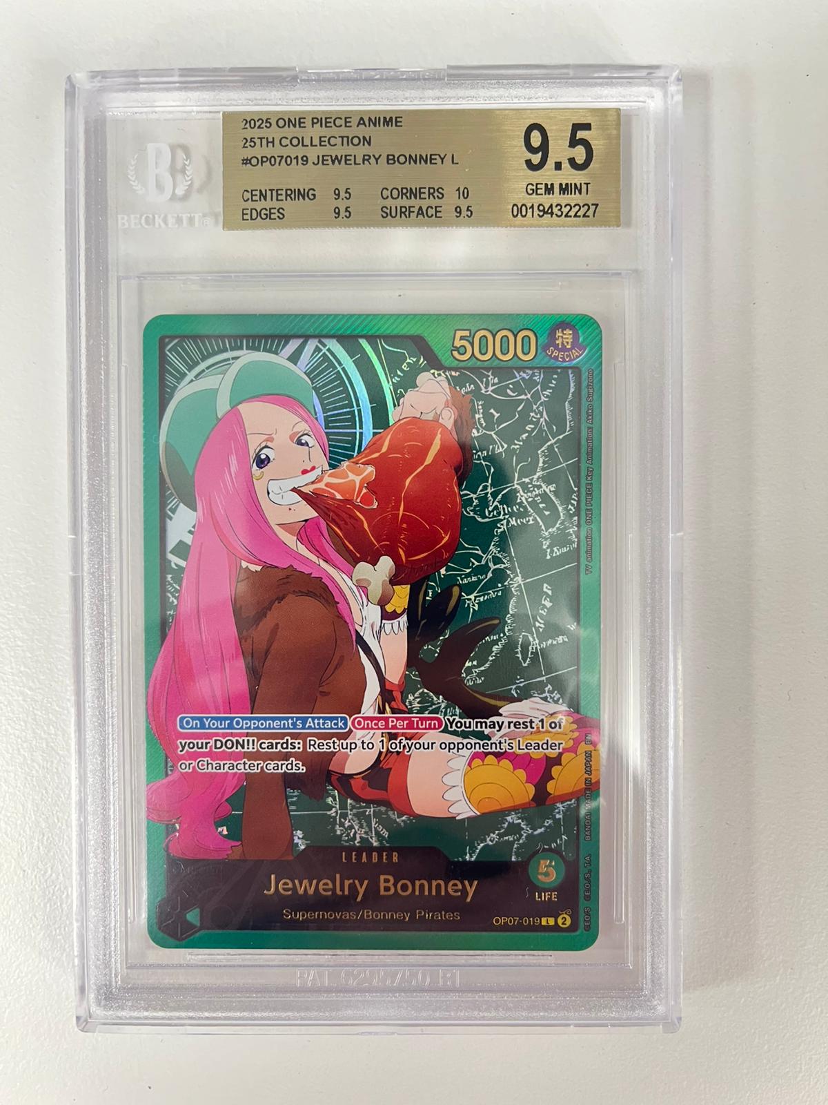 Jewelry Bonney Gold Leader EB02/OP07-019 ENG BGS 9.5