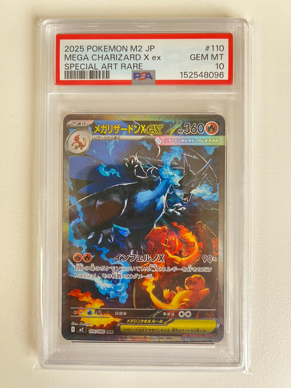 Mega Charizard X Ex m2 JAP PSA 10