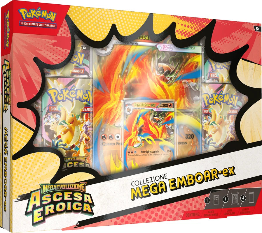 Megaevoluzione: Ascesa Eroica - Collezione Mega Emboar-ex (ITA)