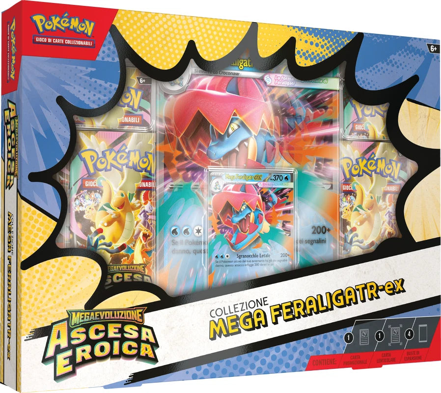 Megaevoluzione: Ascesa Eroica - Collezione Mega Feraligatr-ex (ITA)