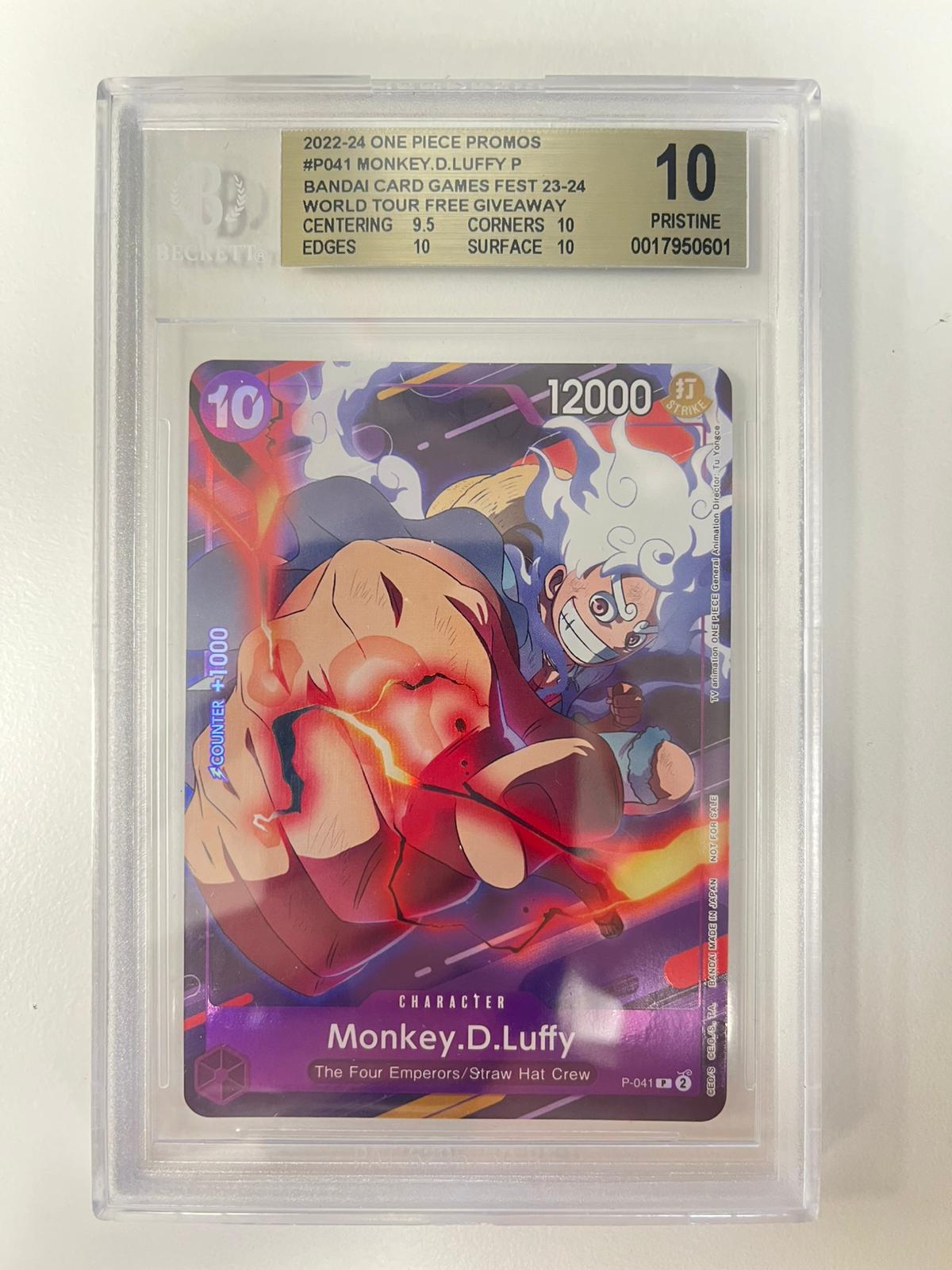 Monkey.D.Luffy Bandai Card Games Fest 23-24 Free Giveaway ENG BGS 10