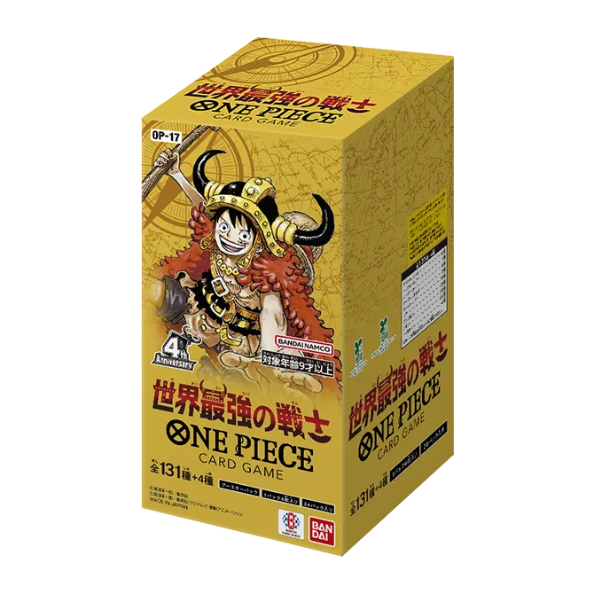 OP-17 The World’s Strongest Warriors - Booster Box 24 Buste (JAP)