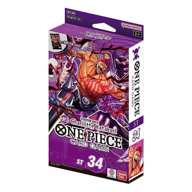 One Piece Card Game – Starter Deck ST-34 PURPLE Charlotte Katakuri (ENG)
