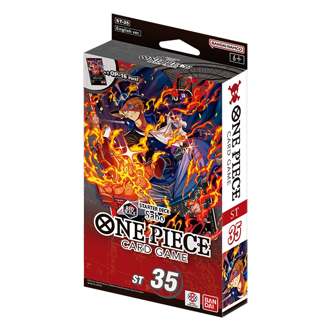 One Piece Card Game – Starter Deck ST-35 RED/BLACK Sabo (ENG)