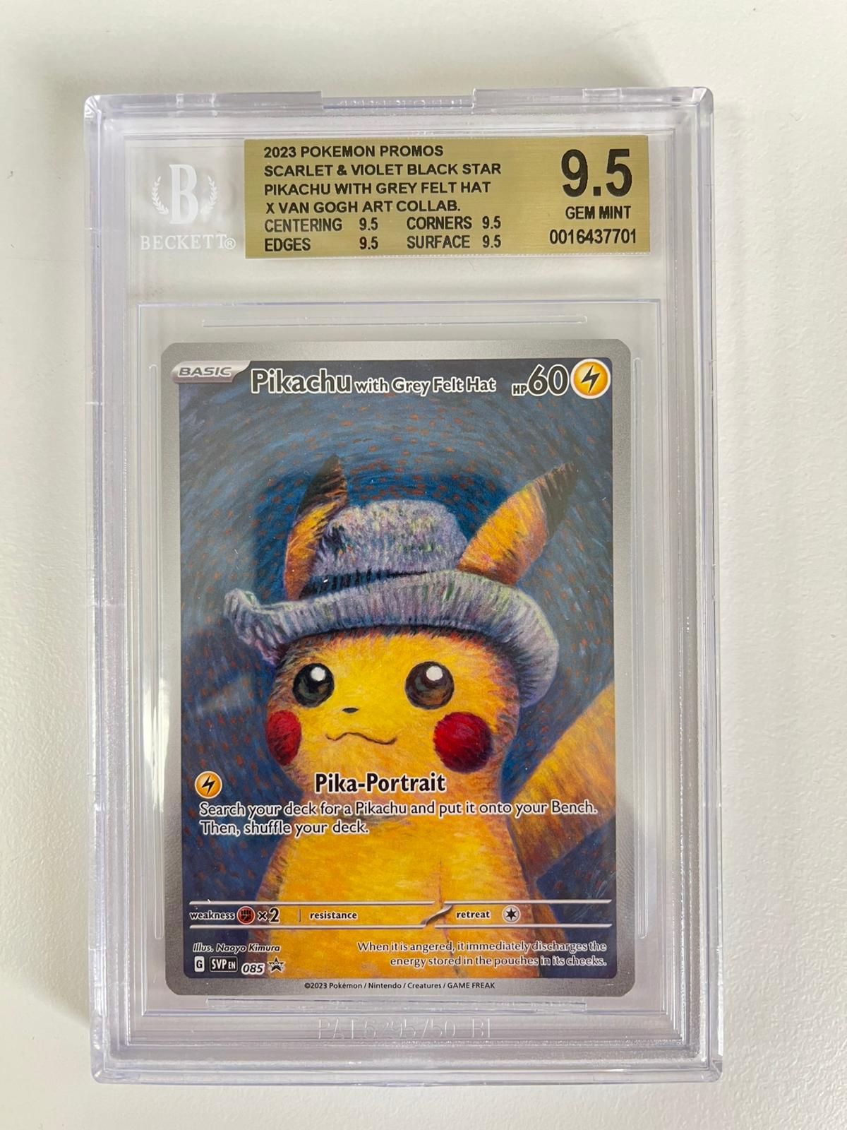 Pikachu Van Gogh SVP 085 ENG BGS 9.5