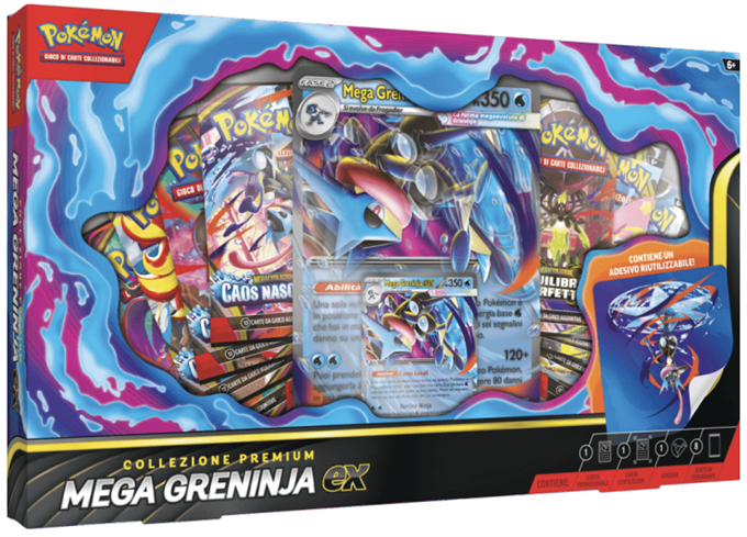 Pokemon Collezione Premium Mega Greninja-EX (IT)