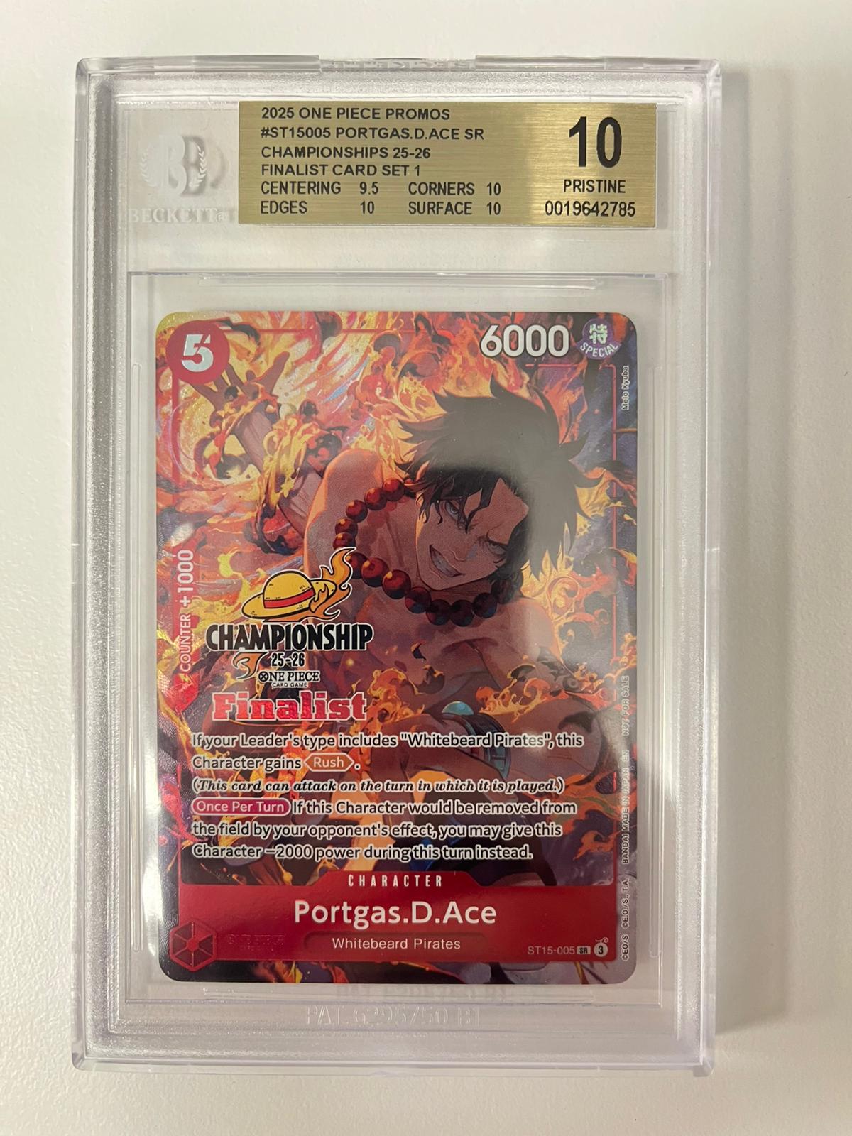 Portgas.D.Ace Championship 25-26 Finalist ST15-005 ENG BGS 10