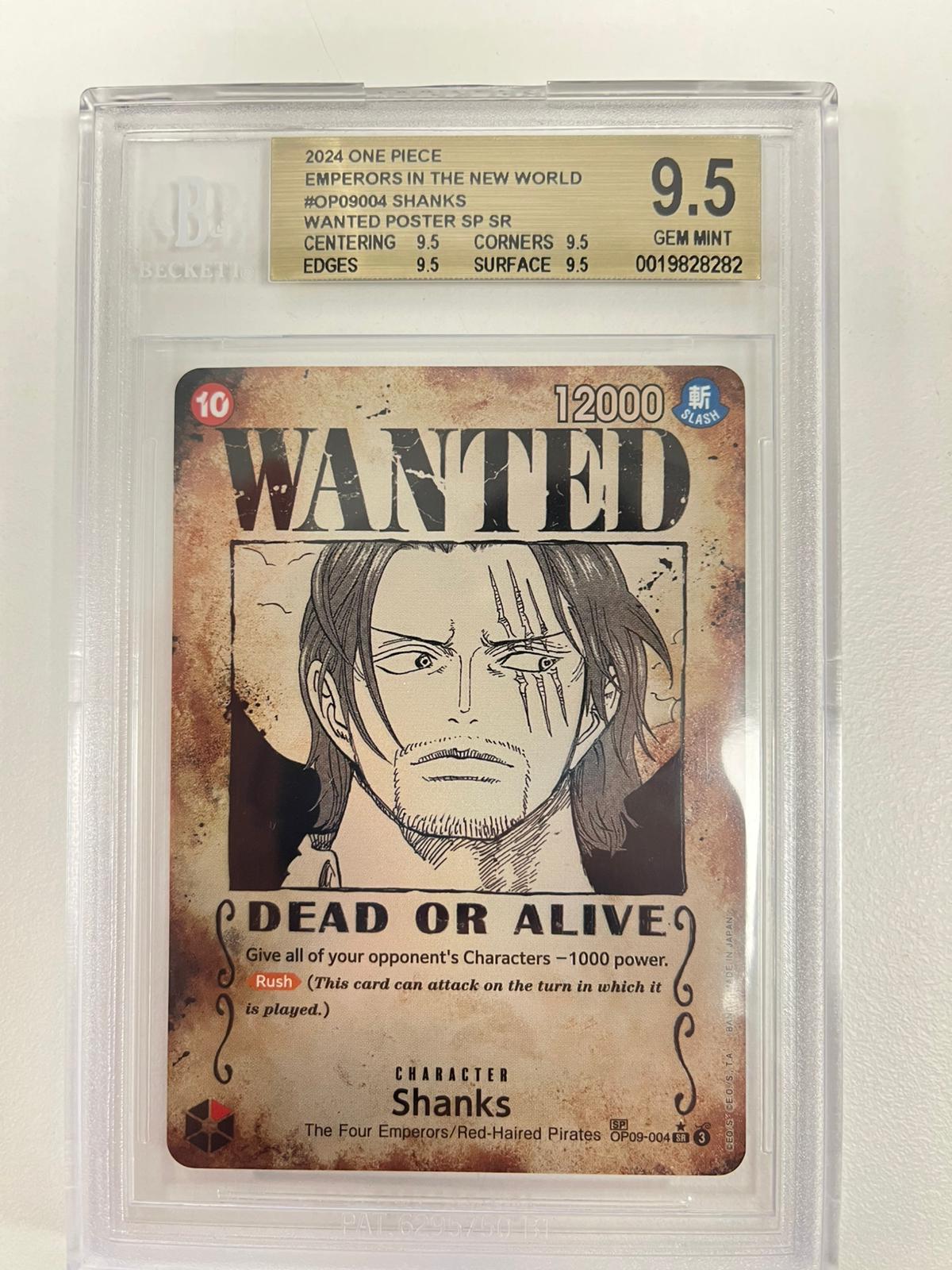 Shanks Wanted OP09-004 ENG BGS 9.5