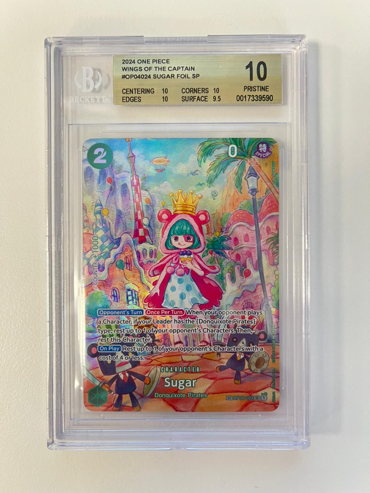 Sugar Special Rare OP04-024 ENG BGS 10