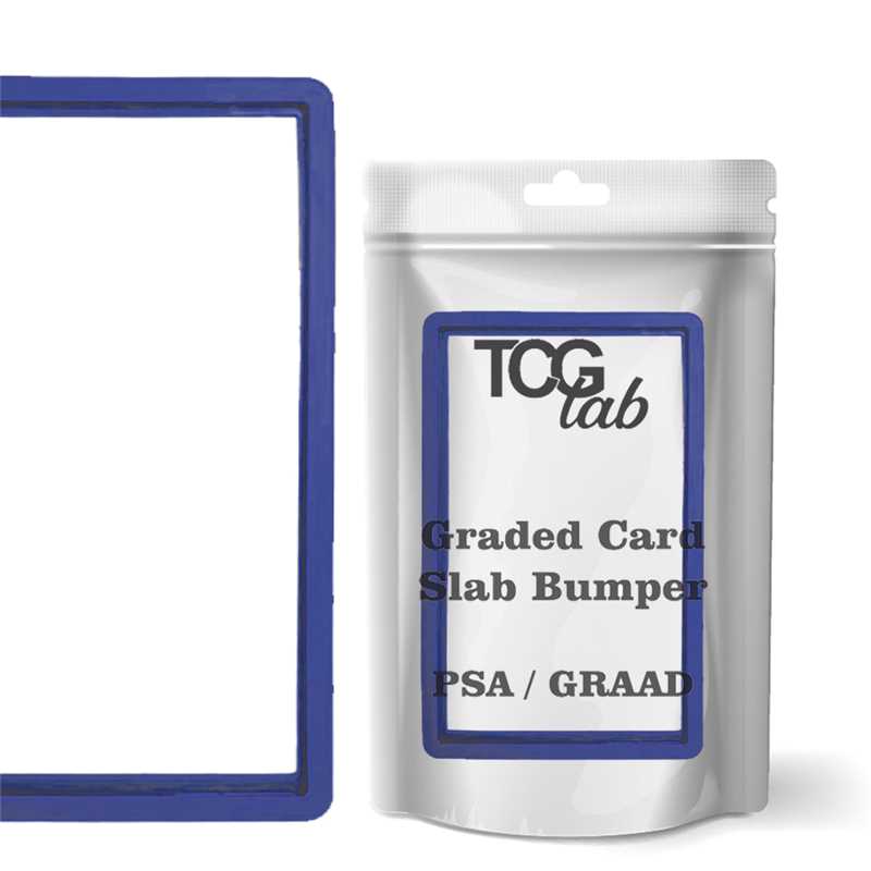 TcgLab Bumper per Graded Cards in Silicone (PSA/GRAAD) - Blu