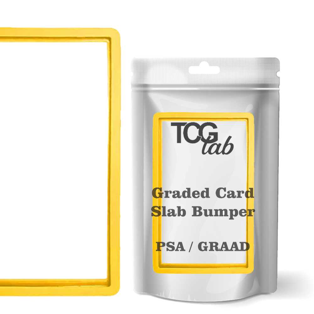 TcgLab Bumper per Graded Cards in Silicone (PSA/GRAAD) - Giallo