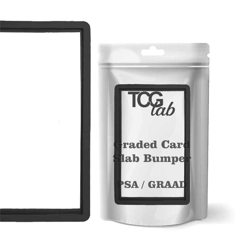 TcgLab Bumper per Graded Cards in Silicone (PSA/GRAAD) - Nero