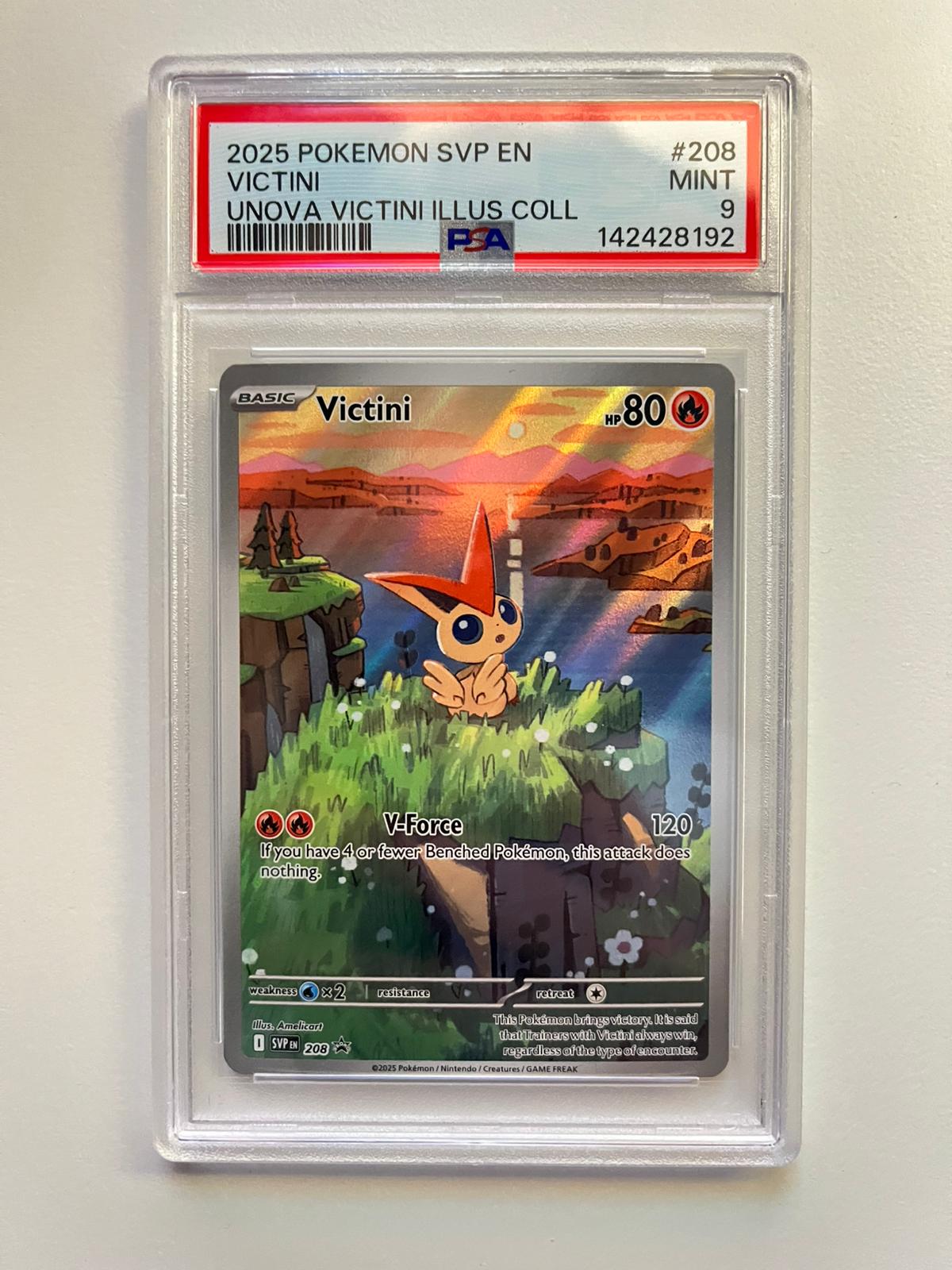Victini SVP 208 ENG PSA 9