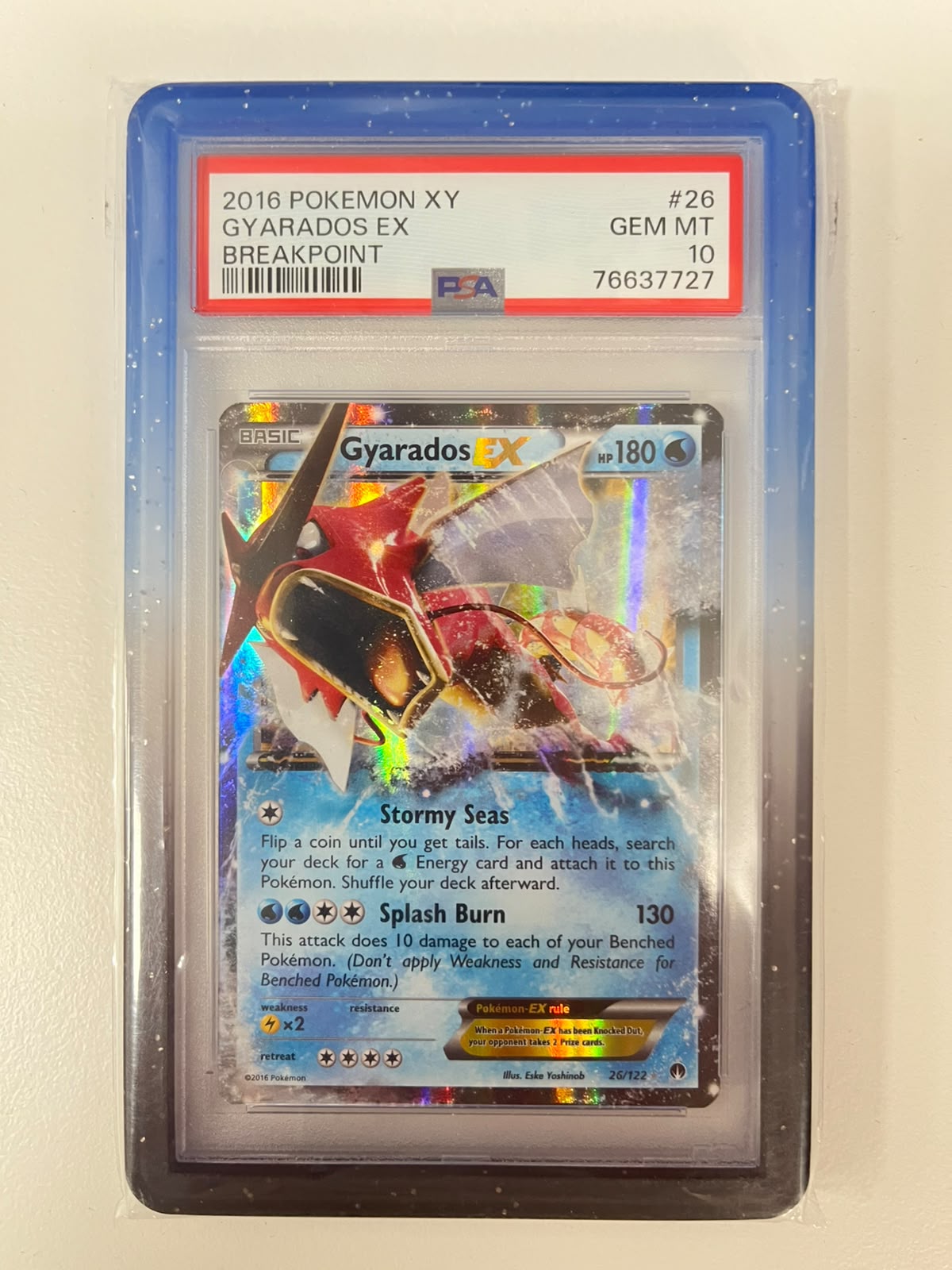 Gyarados EX Breakpoint ENG PSA 10