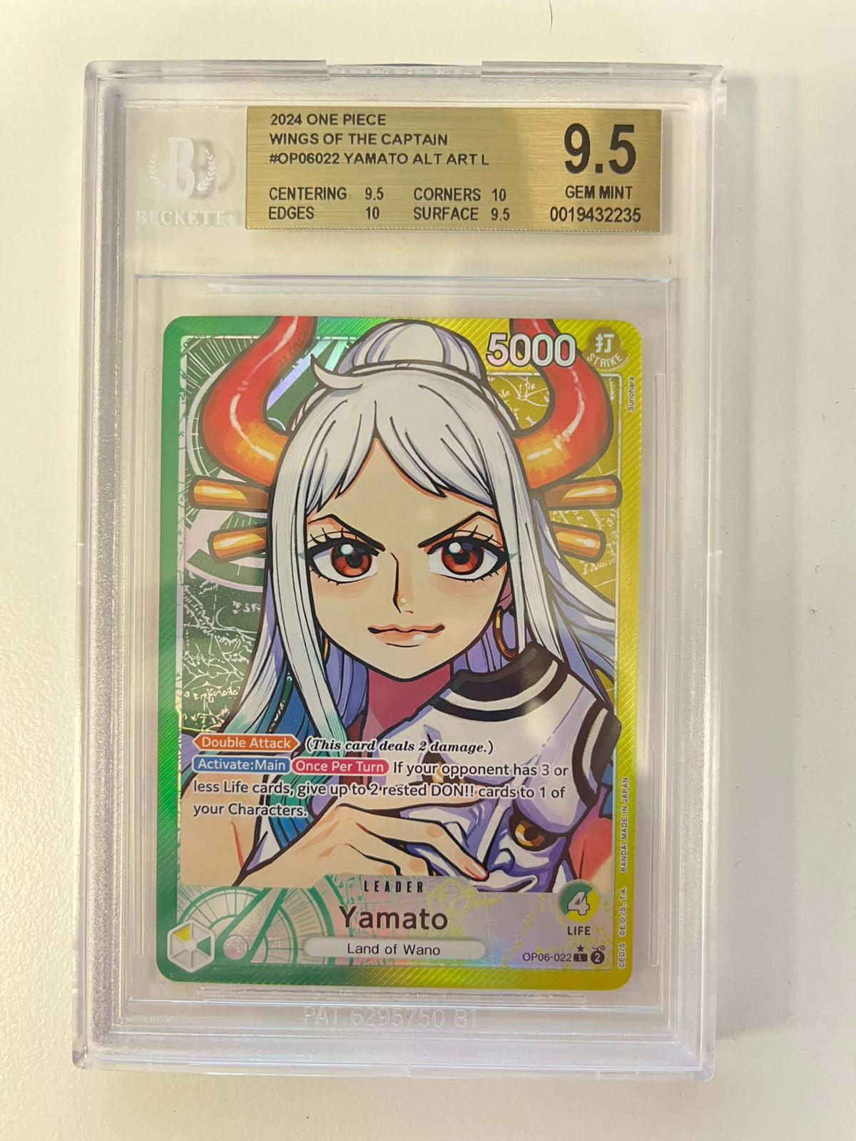 Yamato Alt Art OP06-022 ENG BGS 9.5