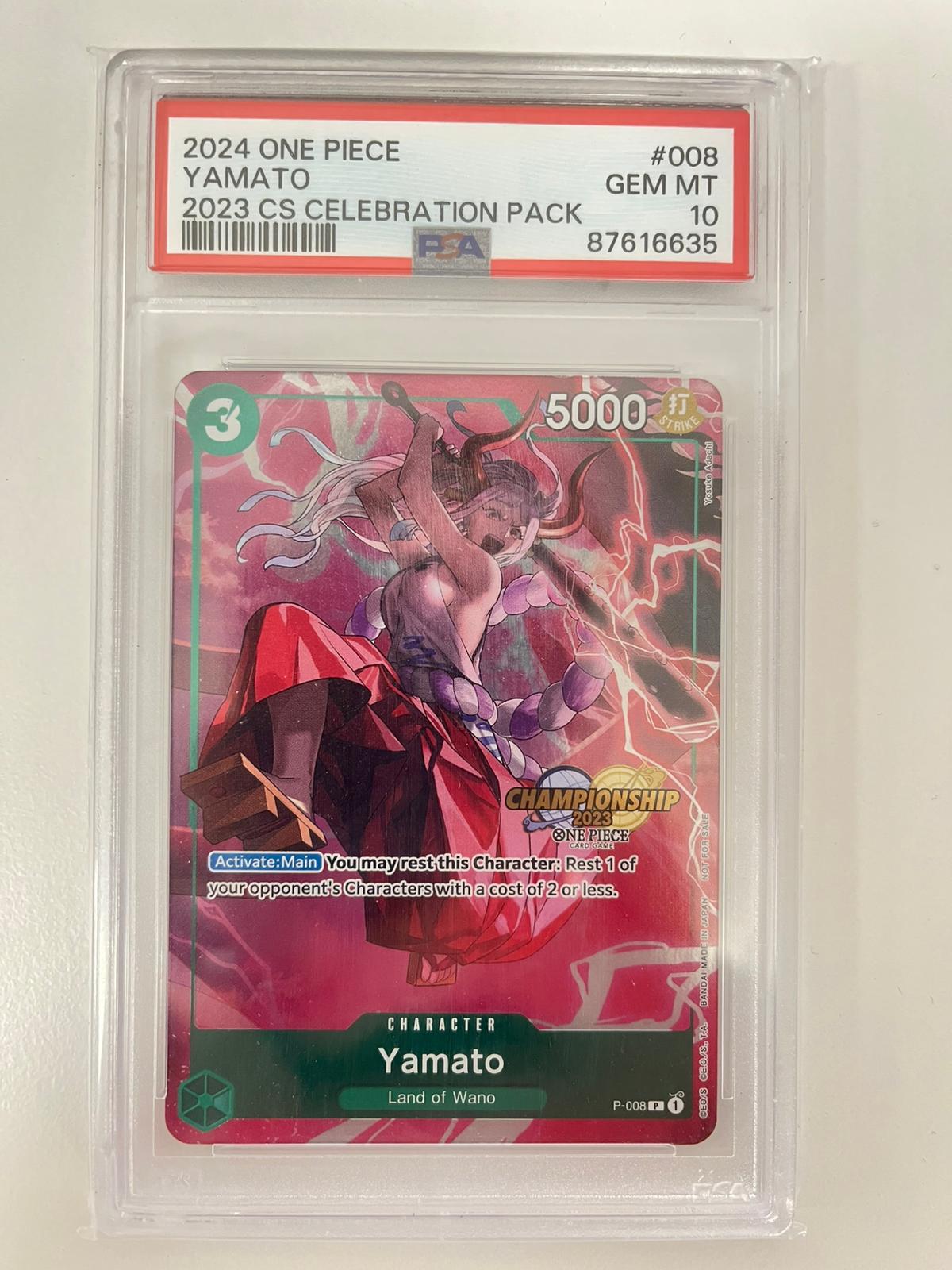 Yamato Championship 2023 Celebration Pack P-008 ENG PSA 10