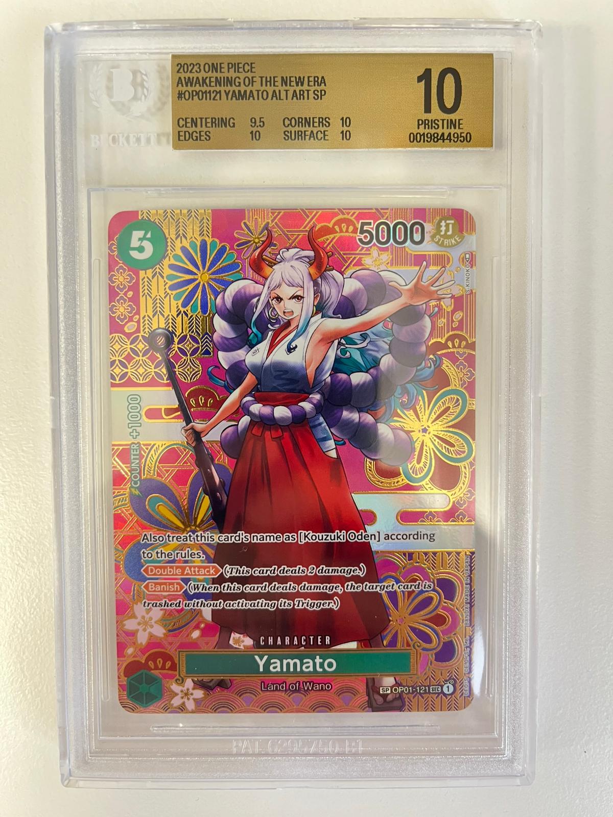 Yamato Mosaic Rare OP01-121 ENG BGS 10
